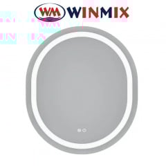 Зеркало для ванной комнаты Winmix Premium ELLIPSE MV05-80x70-REVERSE (с LED-подсветкой, антизапотевание) Одеса
