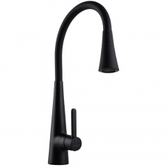Смеситель для кухни Globus Lux LAZER Pro однорычажный, латунь (GLPR-203SM-BB) Ровно