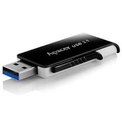 Flash Drive Apacer AH350 32GB (AP32GAH350B-1) Black (6261340) Братское