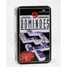 Детская настольная игра домино Yufeng Color dot 55 штук Multicolor (136656)