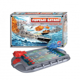 Настольная игра Technok Toys Морські баталії 55х9х33 см Разноцветный (21325)