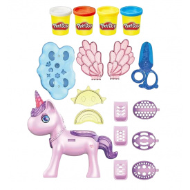 Детское тесто для лепки Play Doy 4 цвета Multicolor (145639)