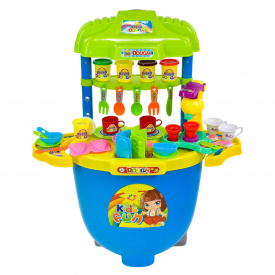 Тесто для лепки Xiong Cheng 5 баночек теста Разноцветный (63744)