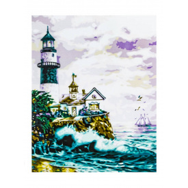 Картина по номерам ArtStory Маяк 40х50 см Разноцветный (6701)