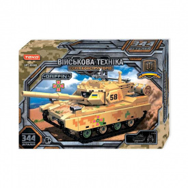 Конструктор Teko Военная техника танк Griffin 344 детали Хаки (147028)