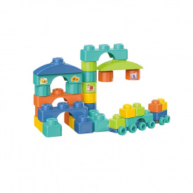 Детский конструктор Yufeng 63 детали Разноцветный (164401)