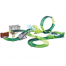 Автомобильный трек RC Toys Дино площадка 225 элементов 500 см Green (139101)