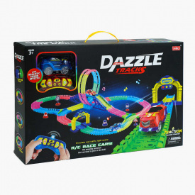 Автотрек на радиоуправлении Yufeng Dazzle Tracks 227 деталей Разноцветный (87387)