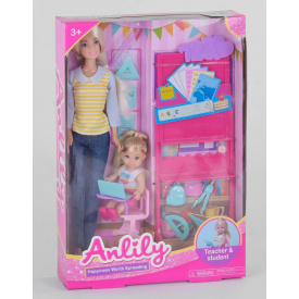Кукла в коробке AnLily Учитель 7 х 3 х 28 см Multicolor (94232)