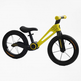 Велобег со складной рамой Corso 14" Черно-желтый (159354)