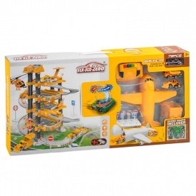 Детская парковка Six-Six Zero 5 этажей 2 машинки Желтый (104519)