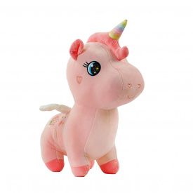 Мягкая игрушка WENYI Единорог 50 см Розовый (130053)