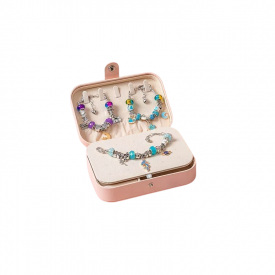 Игровой набор украшений Yufeng Princess шармы шкатулка 15х7х20 см Разноцветный (141628)