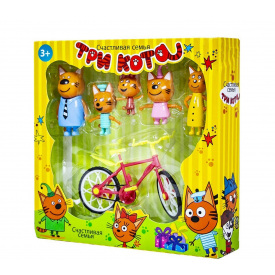 Игровой набор с фигурками Yufeng Три Кота 6-10 см Multicolor (N73)