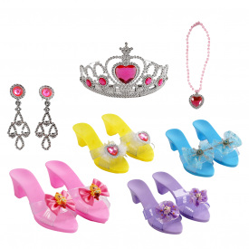 Игровой набор украшений Yufeng Fashion Dress-Up обувь с декором 28х17х25.5 см Разноцветный (158741)