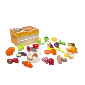 Детский продукты на липучках Jin Jia Tai 45 шт Разноцветный (154485)