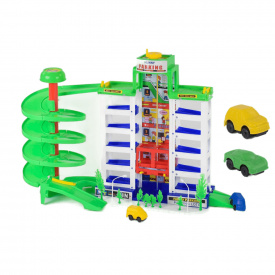 Игровой набор TK Union Group Гараж 39,5 х 10,2 х 34,9 см Разноцветный (97466)