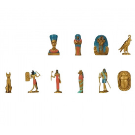 Раскопки Yufeng Египетская пирамида 10 фигурок Разноцветный (156011)
