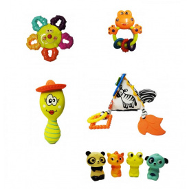 Набор погремушек Huanger 8 шт Multicolor (123078)