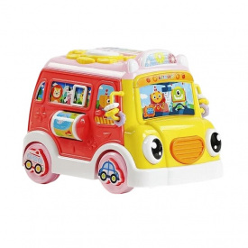 Детский музыкальный автобус TK Union Group 22х13х20 см Разноцветный (132075)
