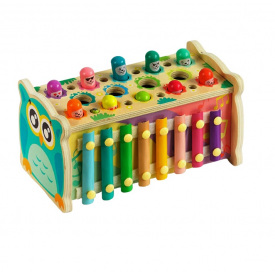 Игровой центр 4FUN Game Club Wood 27х16х16 см Разноцветный (143402)