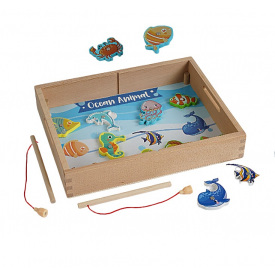 Деревянная логическая игра Hai Bao Er 12 двусторонних карт Разноцветный (153050)