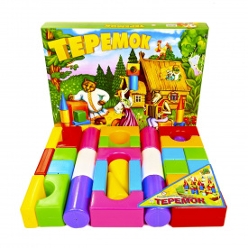 Детский конструктор Теремок M-Toys 32 детали Разноцветный (7292)