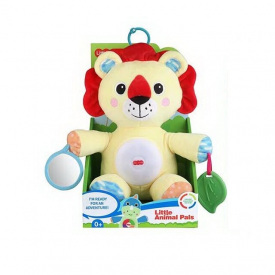Детский ночник Little Animal Pals Львенок 20х10х25 см Разноцветный (159542)
