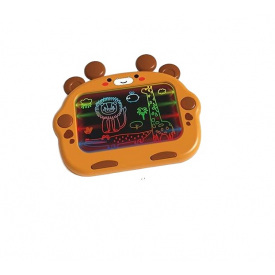 Доска для рисования Cibi-Inn 6 маркеров 6 трафаретов Коричневый (154695)