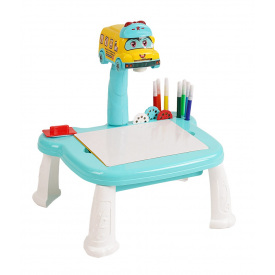 Детский столик с проектором San Jia Le Hai Block Table 13.5х25.6х31.8 см Разноцветный (155571)