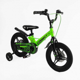 Велосипед двухколесный Corso CONNECT 14" Зеленый (163939)