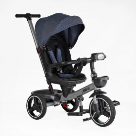 Велосипед трехколесный детский Best Trike Marco USB 10/8" Blue (157603)