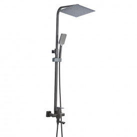 Душевая система Globus Lux MILANO латунь, графит (VAN-GLM-0026-11-Graphite)