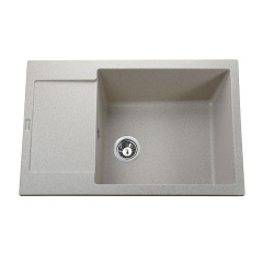 Гранитная мойка Globus Lux MALABI 780х500 врезная, песочная Київ
