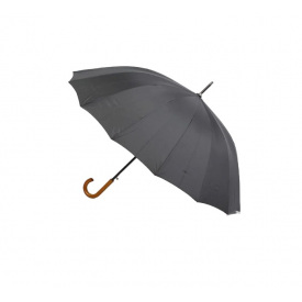 Зонтик полуавтомат Yufeng 95 см 16 спиц Черный (163166)