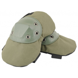 Наколенники защитные MASTERTOOL Military HARD L Зеленый (82-0168)