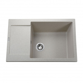 Гранитная мойка Globus Lux MALABI 780х500 врезная, песочная