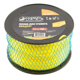Леска для триммера MASTERTOOL Квадрат 2,70 мм 138 м катушка (19-2427)