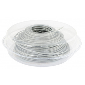 Леска для триммера MASTERTOOL КОРД со стальным сердечником 2.40 мм 46 м (19-2012)