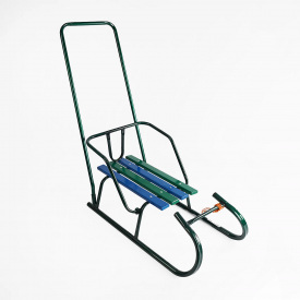 Сани Yufeng Снежный барашек 96x42 см Зеленый (163930)