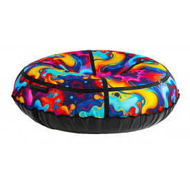 Надувные санки-тюбинг Yufeng Абстракция 1.2 м Разноцветный (142830)