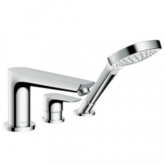 Змішувач Hansgrohe Talis E для ванни 3 отвори (71731000) Прилуки