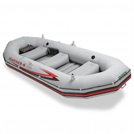 Лодка надувная Intex Mariner 4 328 х 145 х 48 см Grey (114811)