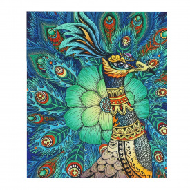 Алмазная мозаика TK Union Group Павлин 40х50 см Разноцветный (150224)