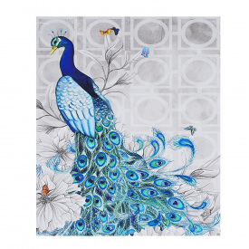 Алмазная мозаика TK Union Group Волшебный павлин 40х50 см Разноцветный (150210)