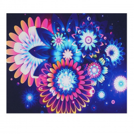 Алмазная мозаика TK Union Group Фантастические цветы 40х50 см Разноцветный (150201)