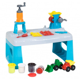 Тесто для лепки детское Yufeng Земляные работы 42 детали Разноцветный (66701)