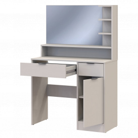 Туалетний столик Естель Doros з дзеркалом і шухлядами дсп кашемір