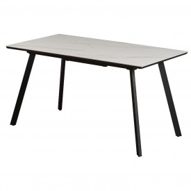 Обідній стіл Форестер AMF розсувний140-180х80 см білий камінь