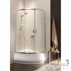 Душевая кабина Radaway Premium Plus E 100x80 (высота 1700) 30481-01-08N (хром/коричневое)